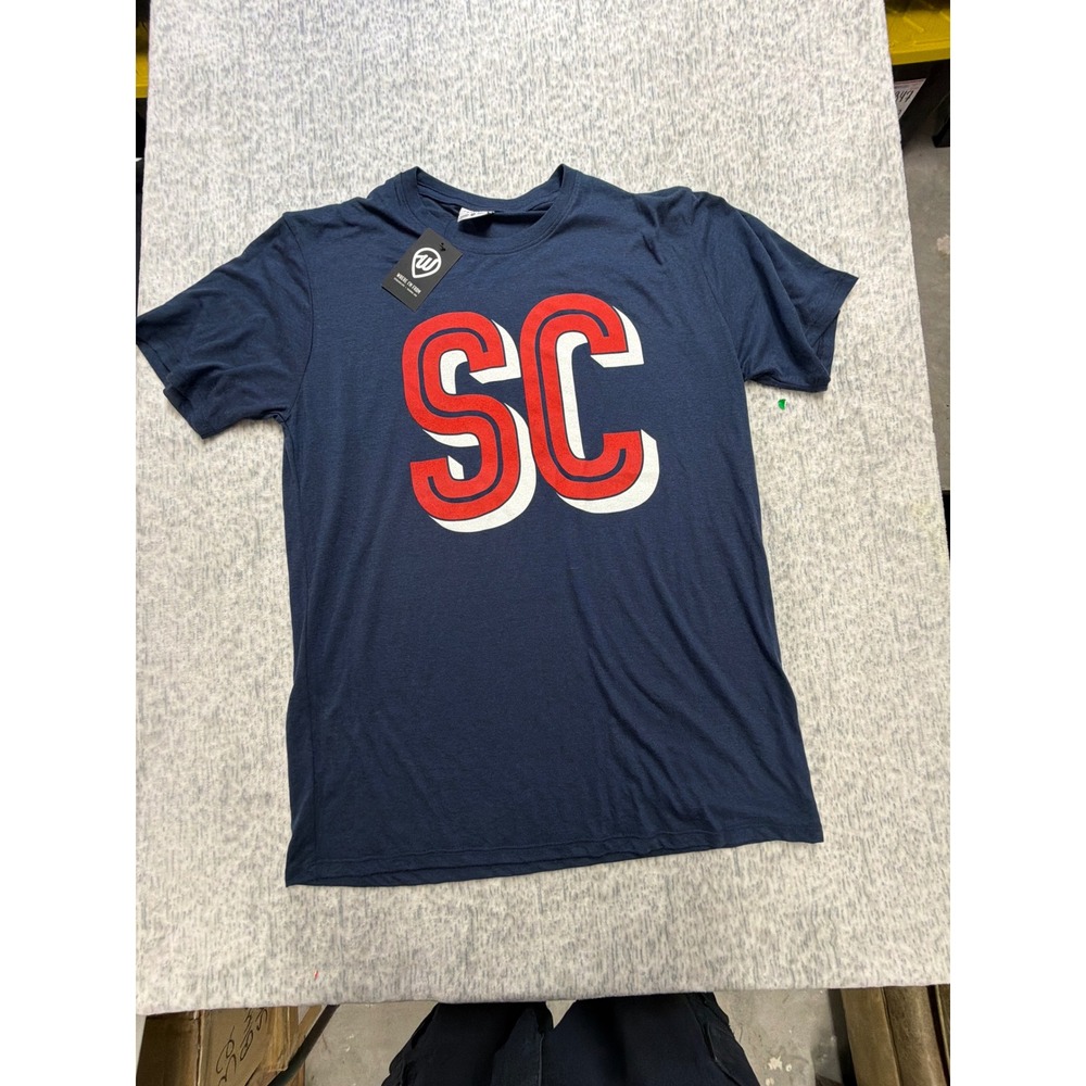 Where I'm From SC South Carolina Graphic T-Shirt Navy Blue Mens XL New With Tags